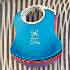 Set of 4 Baby Bjorn bibs